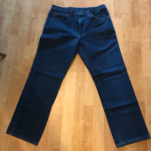 LEE indigo blue jeans 36 x 30 - Picture 4 of 6